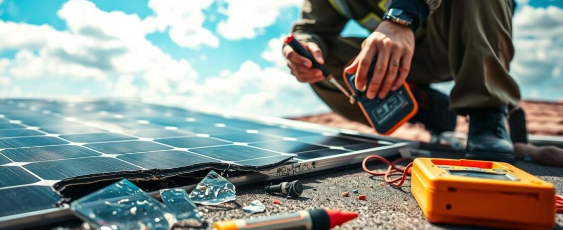 How to Fix a Broken Solar Panel: A Step-by-Step Guide